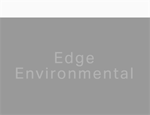 Tablet Screenshot of edgeenvirollc.com